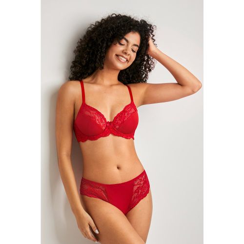 Ensemble soutien-gorge et sous-vêtement à armature et nœud - CUPSHE - Modalova