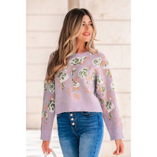 Pull floral à manches oversize - CUPSHE - Modalova