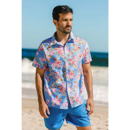 Chemise boutonnée à Hawaïen floral - CUPSHE - Modalova