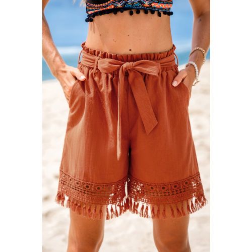 Short de plage orange - CUPSHE - Modalova