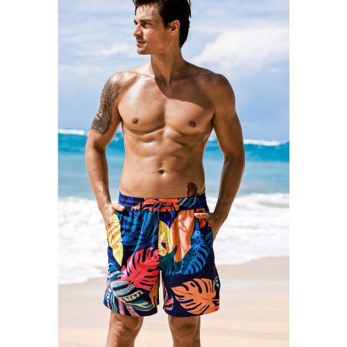 Short de plage tropical Electric Island - CUPSHE - Modalova