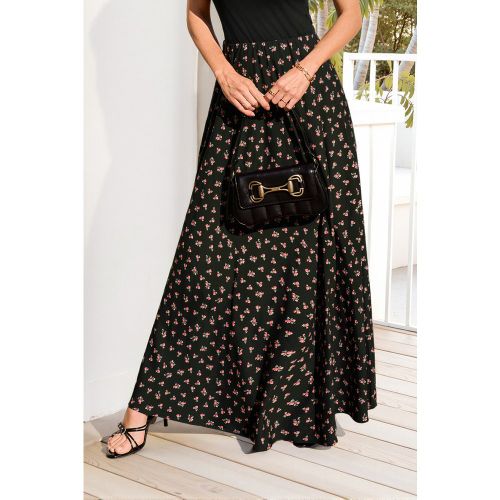 Jupe florale taille haute - CUPSHE - Modalova