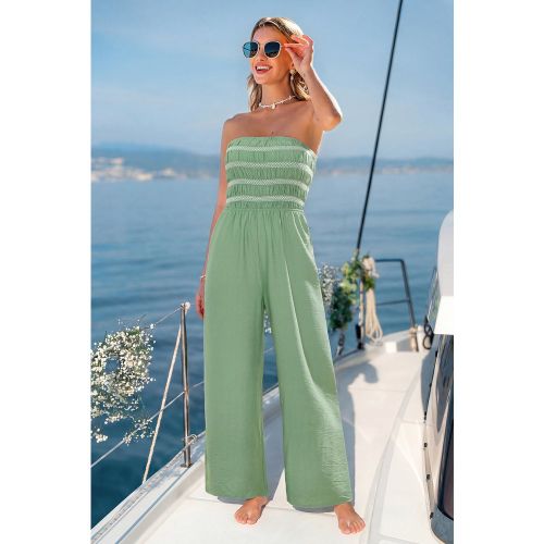 Combinaison longue verte élégante - CUPSHE - Modalova