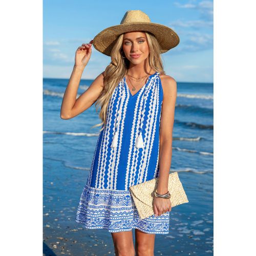Robe courte géométrique à l’esprit escapade - CUPSHE - Modalova