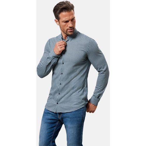 Chemise en jersey avec imprimé slim fit - Pierre Cardin - Modalova