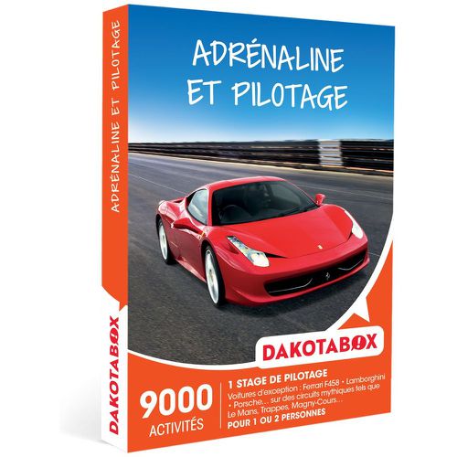 Adrénaline et pilotage - Coffret Cadeau Sport et Aventure - DAKOTABOX - Modalova
