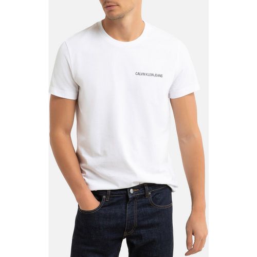 T-shirt col rond manches courtes - Calvin Klein Jeans - Modalova