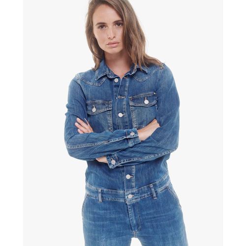 Combinaison skinny en jeans SENA - LE TEMPS DES CERISES - Modalova