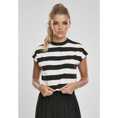 T-shirt court marinière Stripe Short Tee - Urban Classics - Modalova