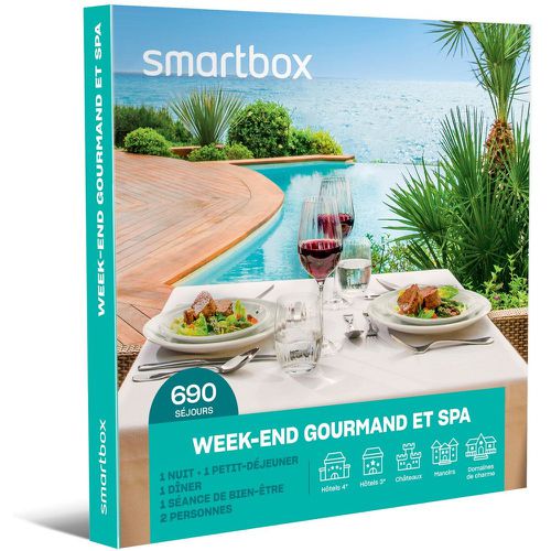 Week-end gourmand et spa - Coffret Cadeau Séjour - SMARTBOX - Modalova