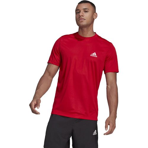 T-shirt manches courtes training petit logo - adidas performance - Modalova