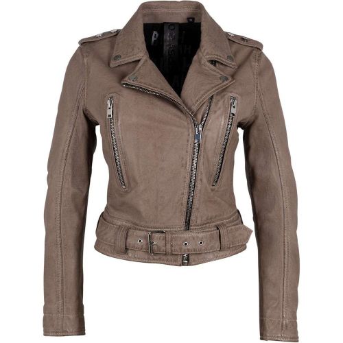 Blouson cuir zippé - gipsy - Modalova