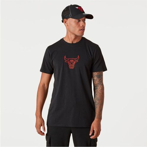 T-shirt NBA Chain Stitch Chicago Bulls - NEW ERA CAP - Modalova