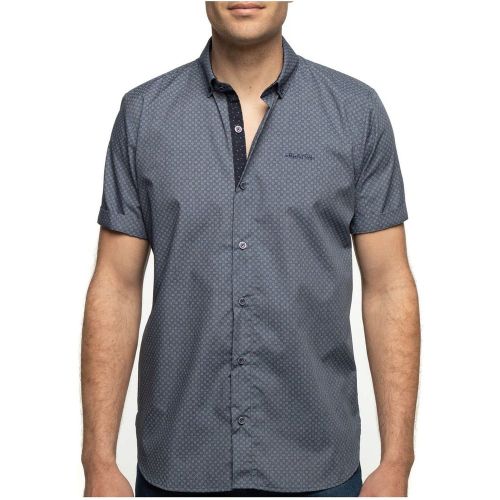 Chemise géométrique manches courtes - SHILTON - Modalova