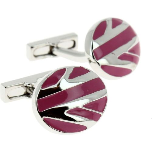 Boutons de manchette en acier UNION JACK 2 - CLJ CHARLES LEJEUNE - Modalova
