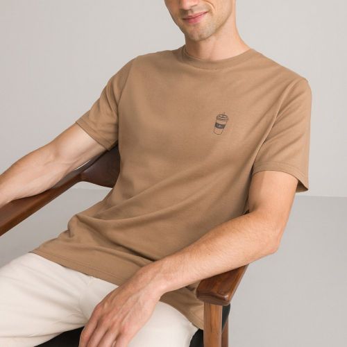 T-shirt col rond - LA REDOUTE COLLECTIONS - Modalova