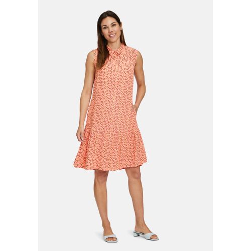 Robe-chemisier à volants - Vera Mont - Modalova