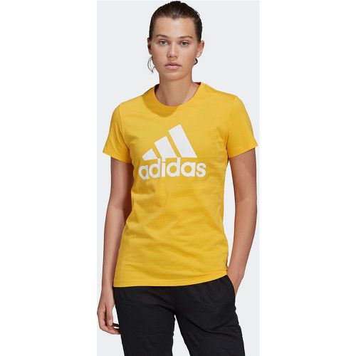 T-shirt col rond manches courtes logo - adidas performance - Modalova
