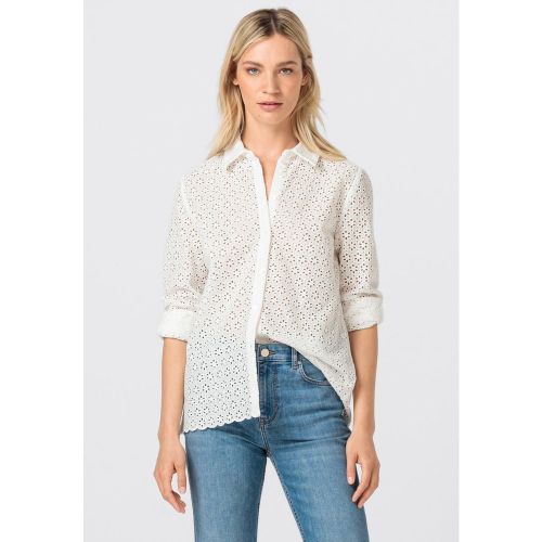 Chemisier en coton transparent, broderie anglaise - HALLHUBER - Modalova