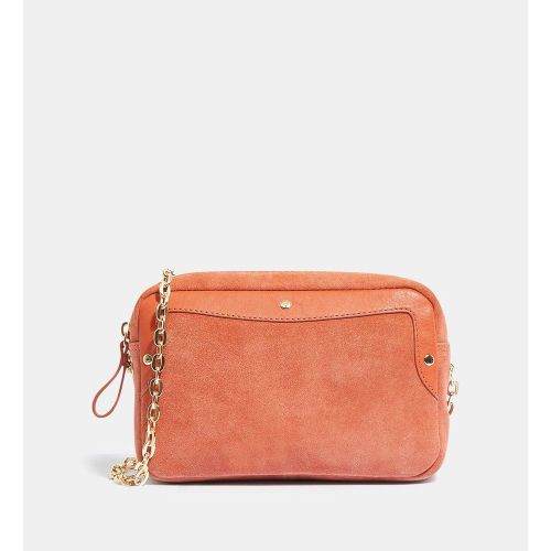 Sac Besace Tristan Cuir Lisse Et Daim - GALERIES LAFAYETTE - Modalova
