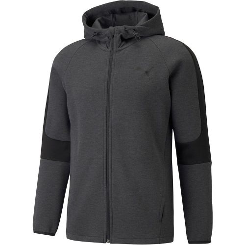 Sweat zippé à capuche evostripe - Puma - Modalova