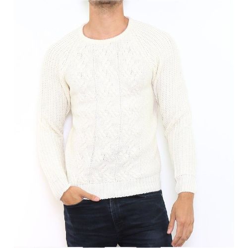 Pull col rond manches longues WOOLIES - HopenLife - Modalova