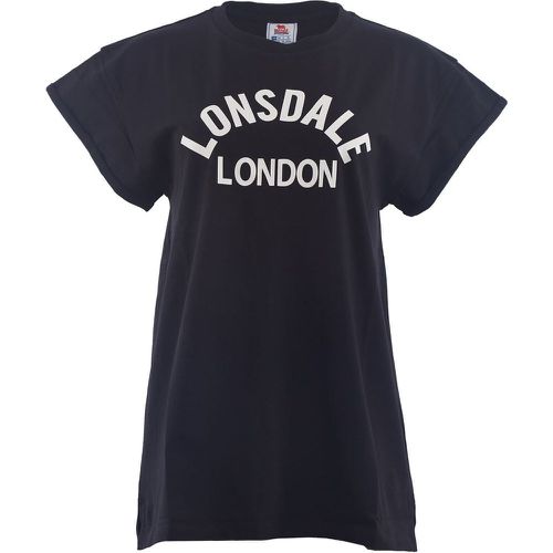 T-shirt coupe longue en coton - Lonsdale - Modalova