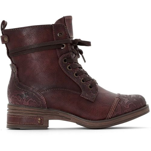 Bottines À Lacets Et Zip - mustang shoes - Modalova