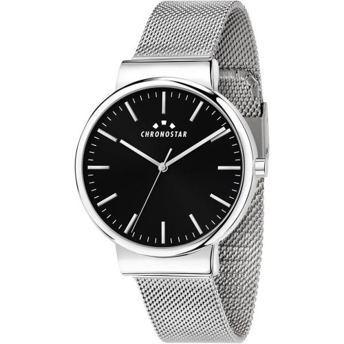 Montre analogique en acier METROPOL - CHRONOSTAR - Modalova