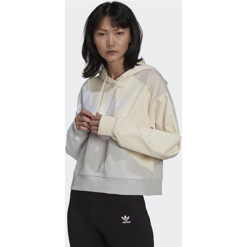 Sweat à capuche Adicolor split trefoil - adidas Originals - Modalova