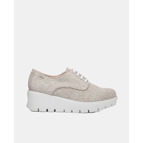 Chaussures à lacets effet raphia compensées avec système Adaptaction - CALLAGHAN - Modalova