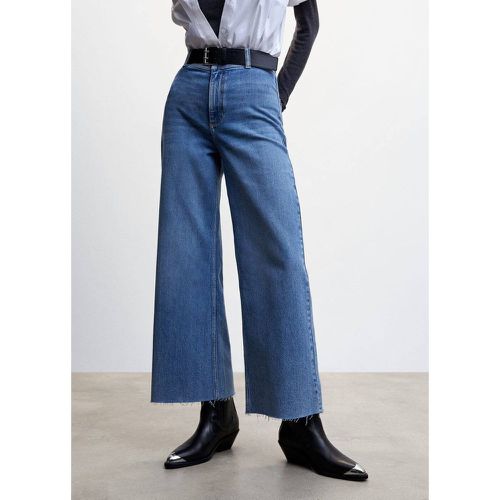 Jupe-culotte jean taille haute - Mango - Modalova