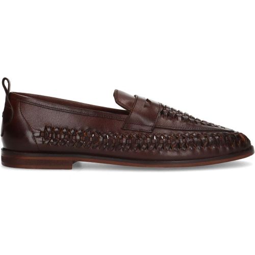 Mocassins tressés en cuir - SACHA - Modalova