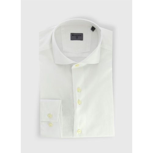 Chemise slim col italien - STANBRIDGE - Modalova