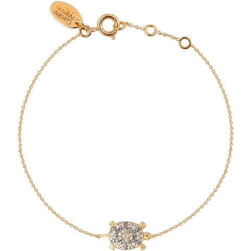Bracelet doré à l'or fin cherry cristal KUCHI TORTUE - CAROLINE NAJMAN - Modalova
