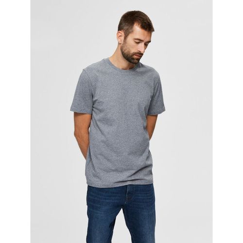 T-Shirt Coton - Selected Homme - Modalova