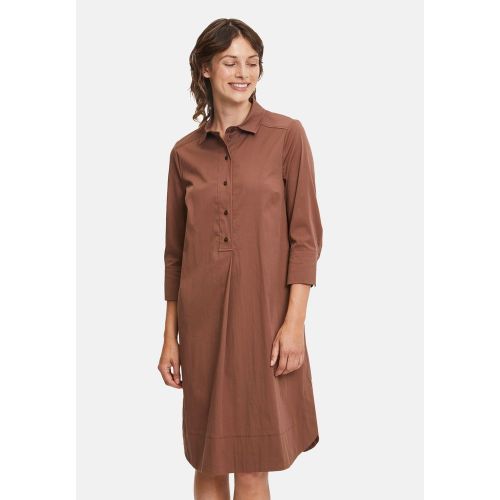 Robe-chemisier unicolore - Vera Mont - Modalova