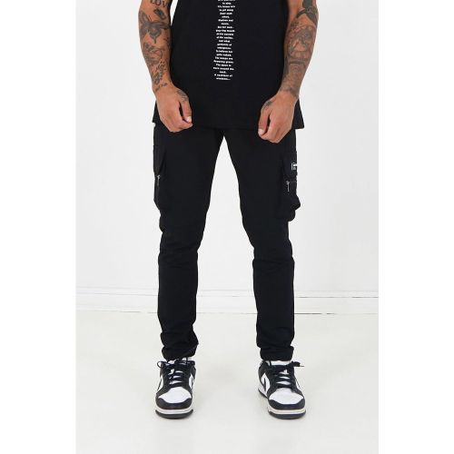 Pantalon poches cargo nylon - Sixth June - Modalova