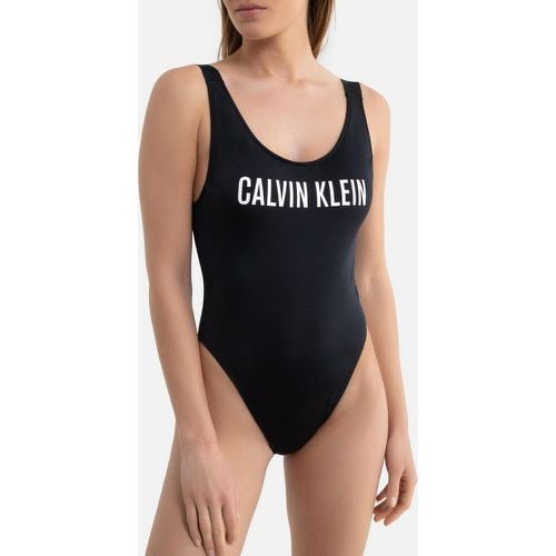 Maillot de bain 1 pièce inscription devant - Calvin Klein Underwear - Modalova