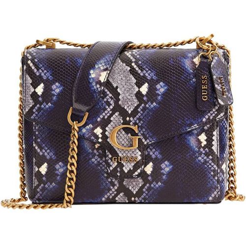 Mini Sac À Bandoulière Shenny Imprimé Python - Guess - Modalova