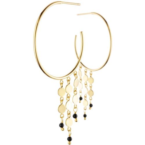 Boucles D'oreilles Percées Mimi En Argent 925, Dorure Or 18k, 3.1g - CLIO BLUE - Modalova