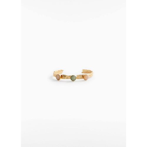 Bracelet rigide pierres - Mango - Modalova