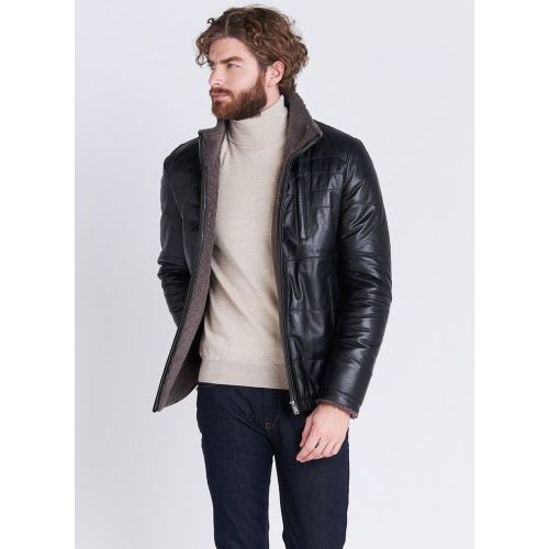 Veste en cuir - STANBRIDGE - Modalova