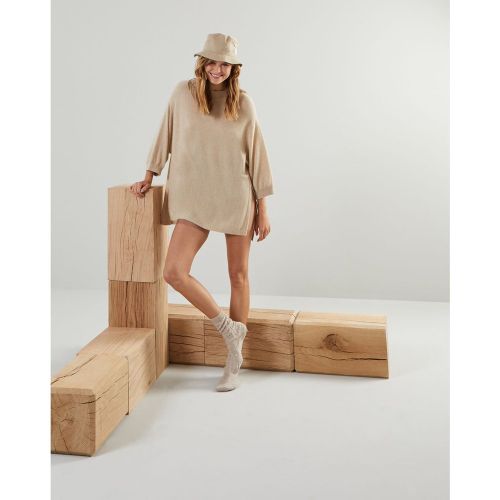 Poncho manches 3/4 en cachemire 2 fils - RODIER - Modalova