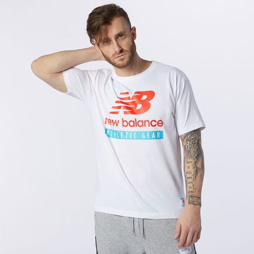 T-shirt col rond manches courtes ESSENTIALS - New Balance - Modalova