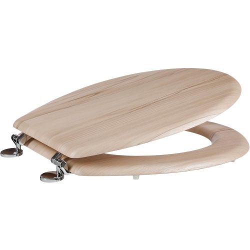 Abattant WC en bois clair - ATMOSPHERA - Modalova