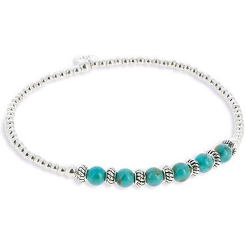 Bracelet Nevada perles argent turquoise - NATURE ET DECOUVERTES - Modalova