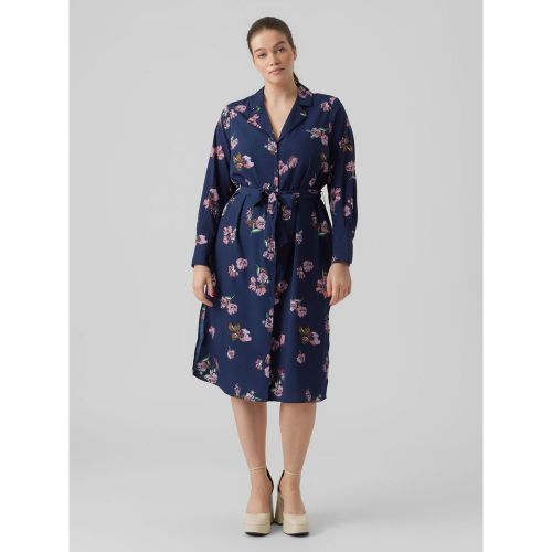 Robe mi-longue - Vero Moda Curve - Modalova