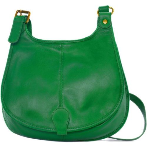 Sac besace bandoulière cuir lisse CARTOUCHIERE - OH MY BAG - Modalova