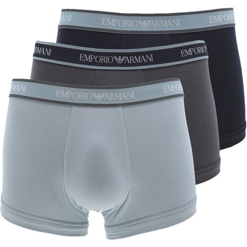Boxers coton, lot de 3 - Emporio Armani - Modalova